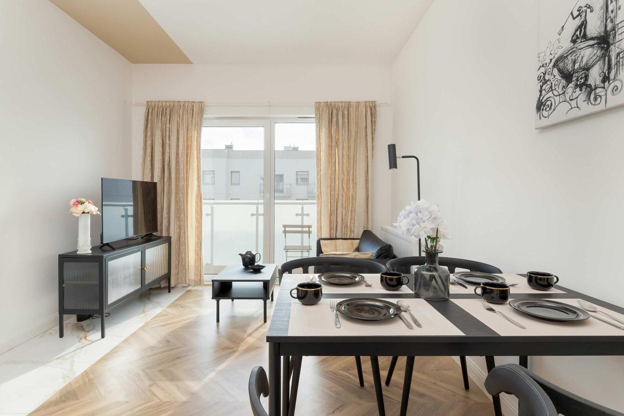 Kartuska Stylish & Parking By Renters Apartmán Gdaňsk